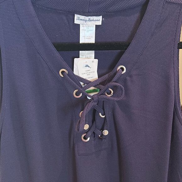 TOMMY BAHAMA Lace Up Spa Dress NWT - Picture 5 of 8